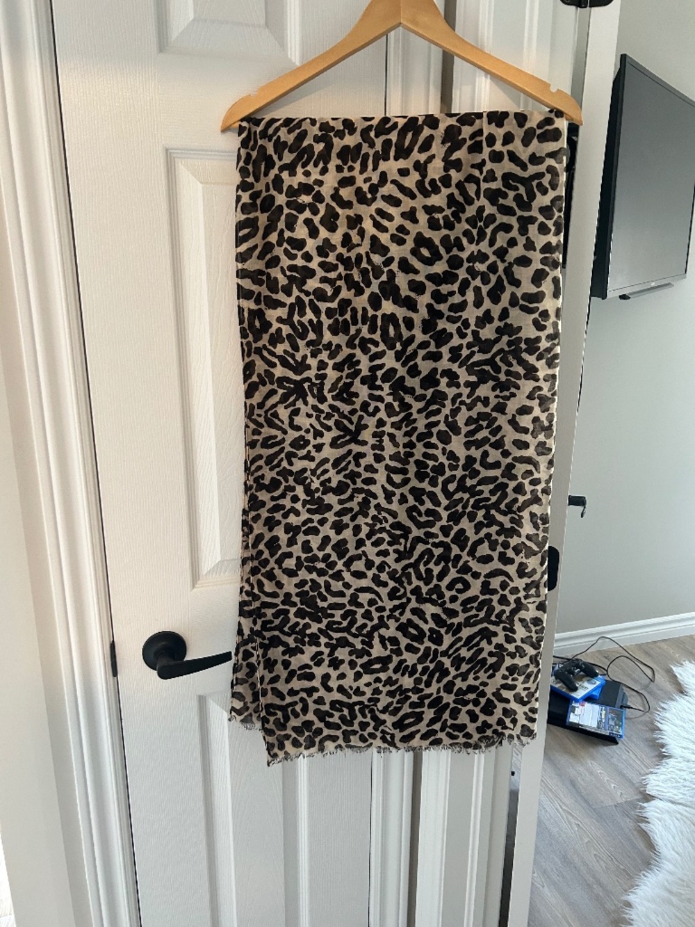 Fall Animal Print Wrap